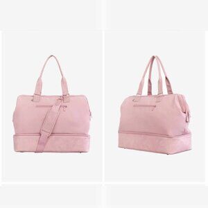 NEVER USED BEIS The Weekender Bag in  Atlas Pink (Sprayed with Scotchguard)
